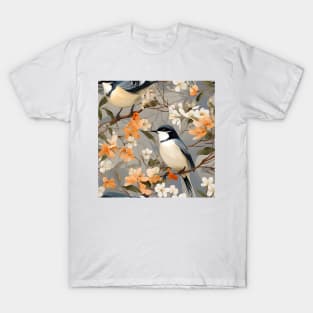 North American Birds - Mockingbird T-Shirt